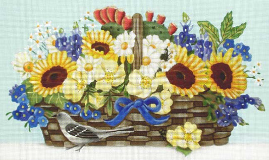 Sunflower Basket  1600-B