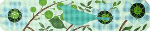 Aqua Bird Bracelet or Bookmark  1760-C