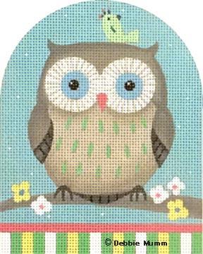 Green Feather Owl  DM83-C