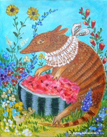 Armadillo Watermelon  J233