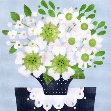 Green and White Bouquet  1849-A