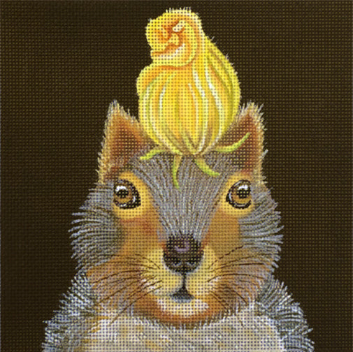 Squash Blossom Squirrel  VS154-B