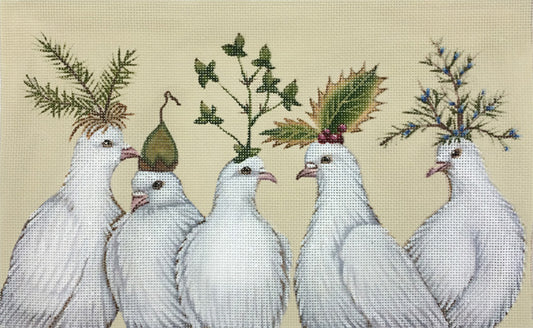 Festive Doves  VS232
