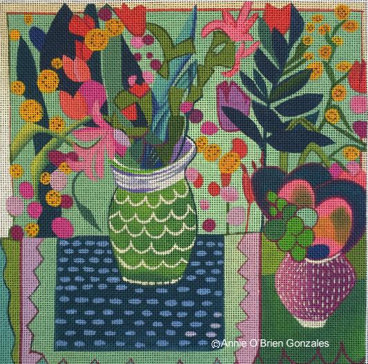 Green Vase  AOG131