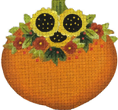 Pretty Pumpkin Sunflowers 2171-B