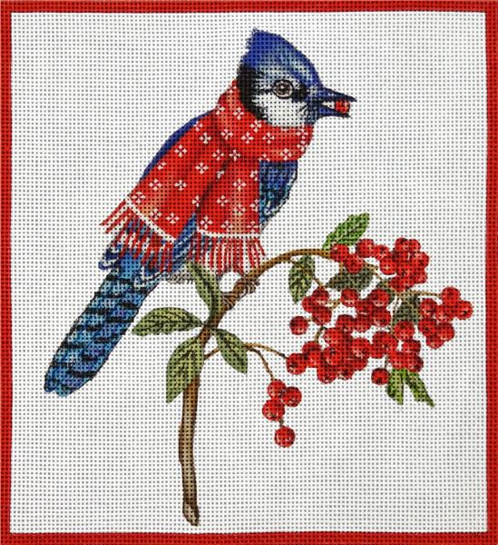 Winter Blue Jay MLT556