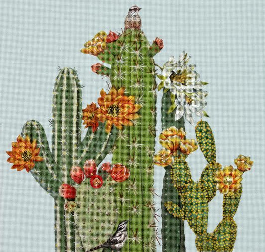Cactus and Birds  MLT670