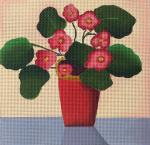 Red Vase Bouquet  AOG124-A