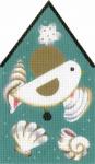 Sea Shell Birdhouse  1685-E