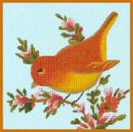 Red And Yellow Bird  J202-B