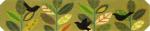 Bird Leaf Bracelet or Bookmark  1756-C