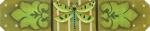 Green Dragonfly Bracelet or Bookmark  1759-A