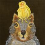 Squash Blossom Squirrel  VS154-B