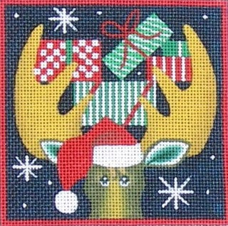 Moose with Presents  M-1603