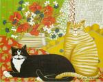 Two Cats At Home  MLT168