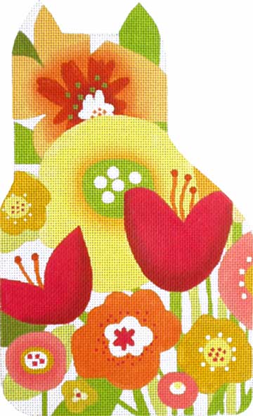 Floral Cat  1683-2