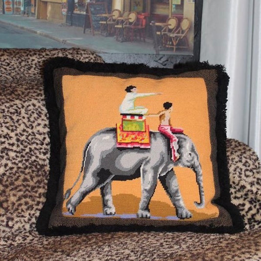 Elephant with People-Animals  AN131