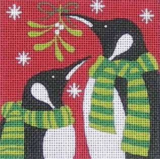 Penguin with Mistletoe  M-1611