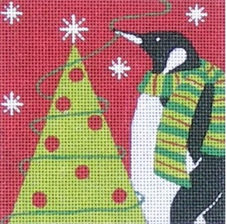 Penguin with Tree  M-1612