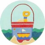 Seaside Ornaments - Beach Bucket  1698-C
