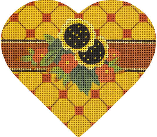 Autumn Hearts-Sunflowers 2266-B