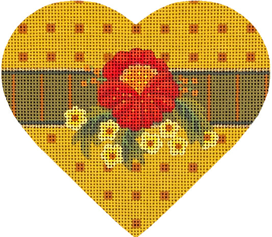 Autumn Hearts-Red Posy 2266-C