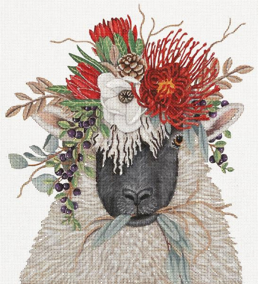 Floral Sheep  MLT690