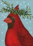 Cardinal Cedar Ornament  VS221-F