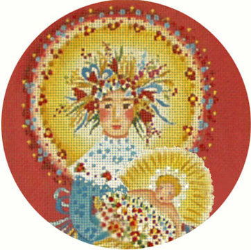 Strawflower Madonna  J209-D