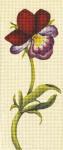 Pansy Bookmark  2308-A
