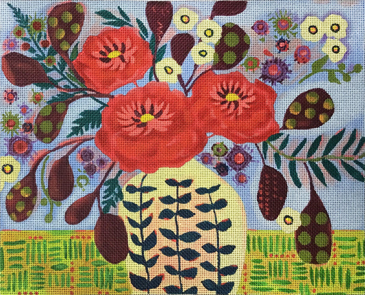 Pretty Red Flowers  AOG144