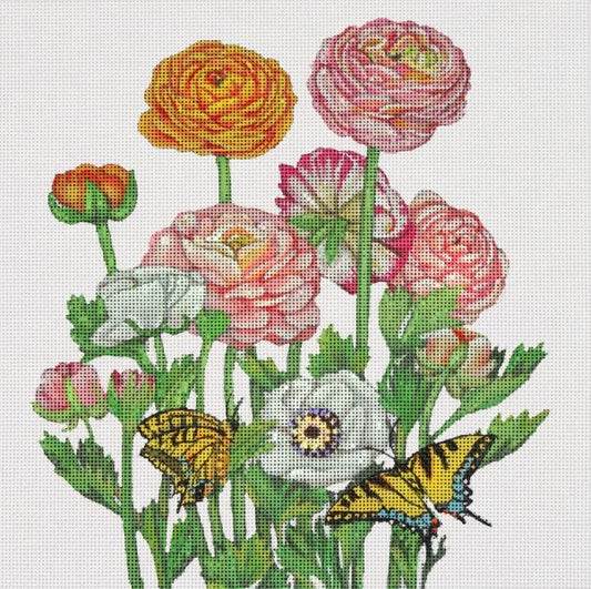 Flower and Butterflies   MLT668