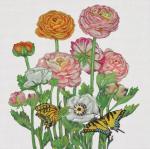 Flower and Butterflies   MLT668