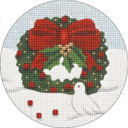 Dove Wreath Ornament 2318-I