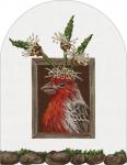 Red Bird Party Window  VS409-C