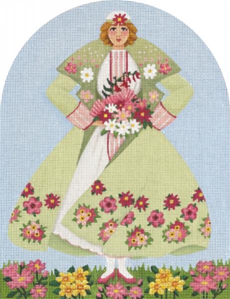 Vintage Spring Lady 2330