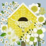Yellow Birdhouse  1784-B