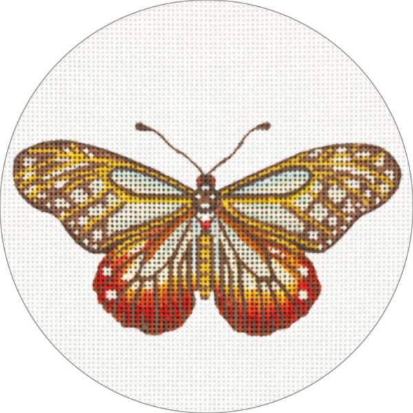 Red and Brown Butterfly Ornament  MLT746-D