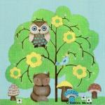 Fox and Owl Tree  DM98-A