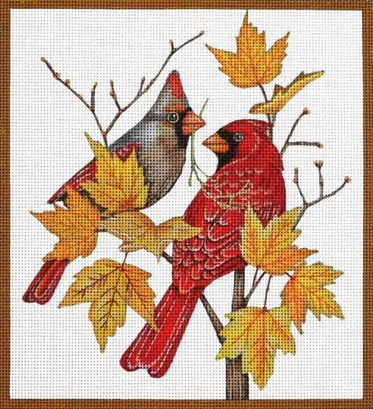 Autumn Cardinals  MLT554