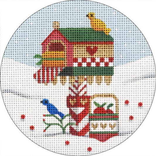 Festive Mailbox Ornament 2318-E
