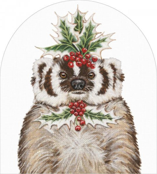Bertram - Christmas Badger  VS404-C
