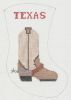 Stocking: Boot with Texas PT178TX