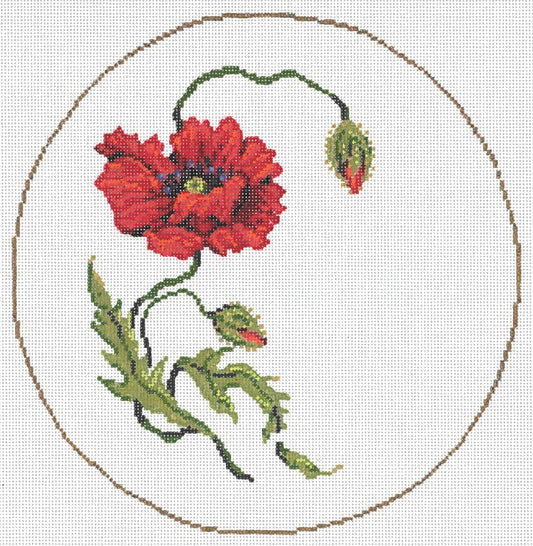 Poppy Round  18-1168