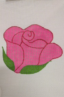 Rose Pink with Red