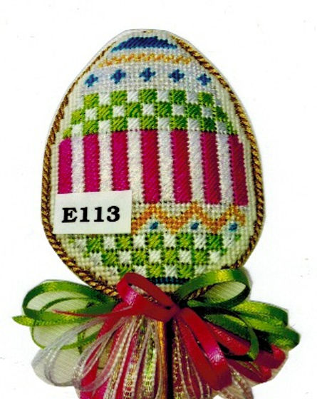 Checkerboard Stripes E113