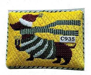 Daschshund Holiday C935