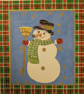 Plaid Snowman EX2