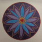 Floral Round - Blue LB141