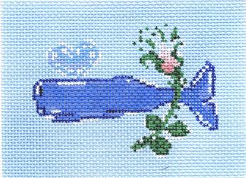 Whale  W/Flower  SWB1036